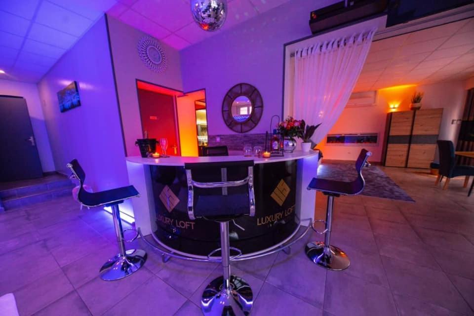 Loft Privatif Avec Jacuzzi Et Sauna Saint-Dizier Εξωτερικό φωτογραφία